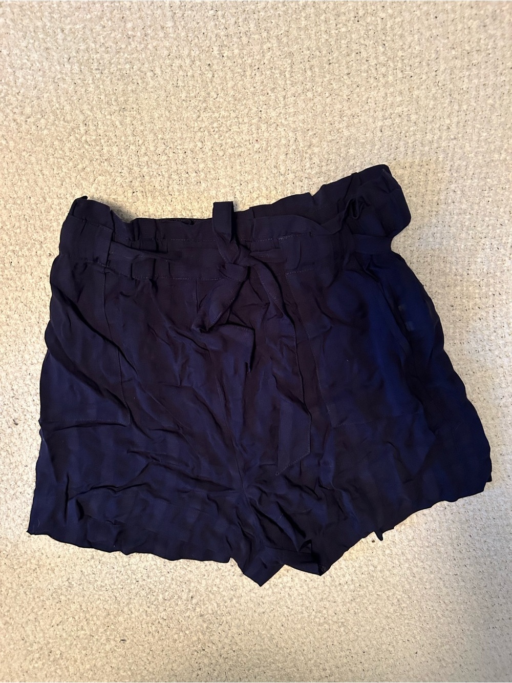 NWT Polo Ralph Lauren Women’s Light Weight navy Short  With Waist Belt